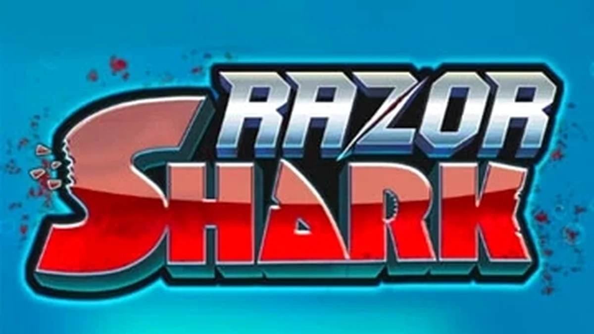 Tampilan visual mesin slot Razor Shark dengan tema bawah laut